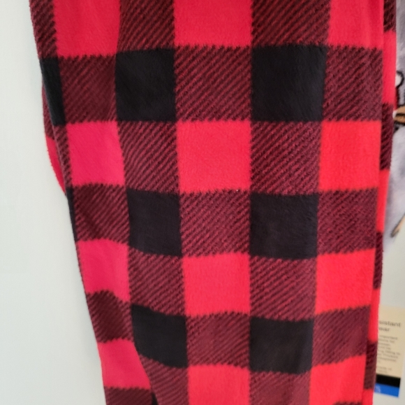 Cuddle Duds 2 Pack Sleep Lounge Pajama Bottoms Reindeer Plaid Sz 8 Med Boys - Picture 4 of 6